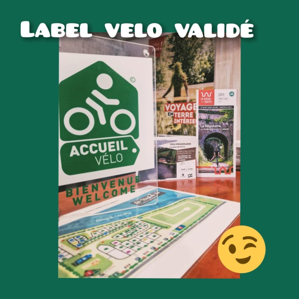 Label Vélo - Camping Les Rives du Lac